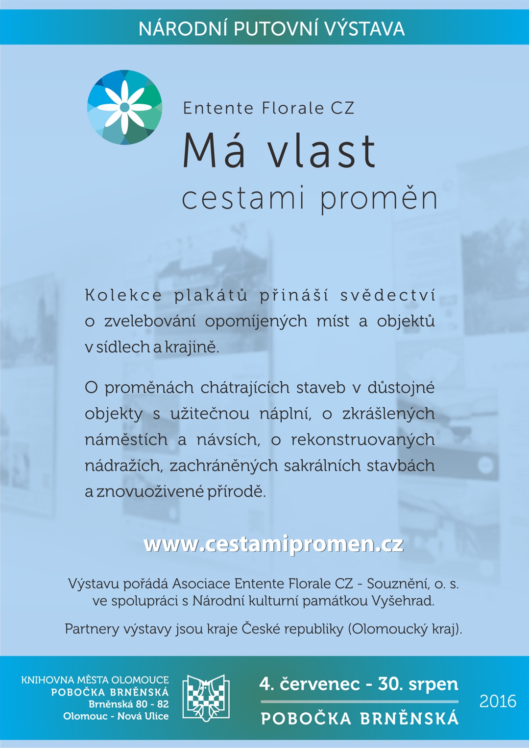 Plakát Má vlast cestami proměn