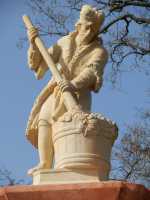 Dřísy - socha