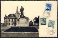 Pečky – Pomník se sochou T. G. Masaryka