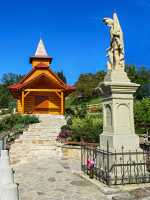 Podhradí u Luhačovic – Roubená kaple sv. Zdislavy 